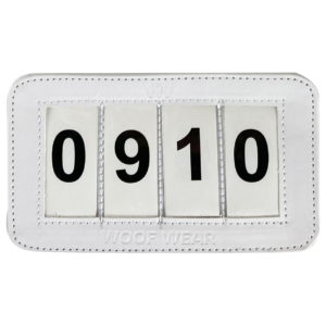 Ws0026 4 Digit Number Holder White